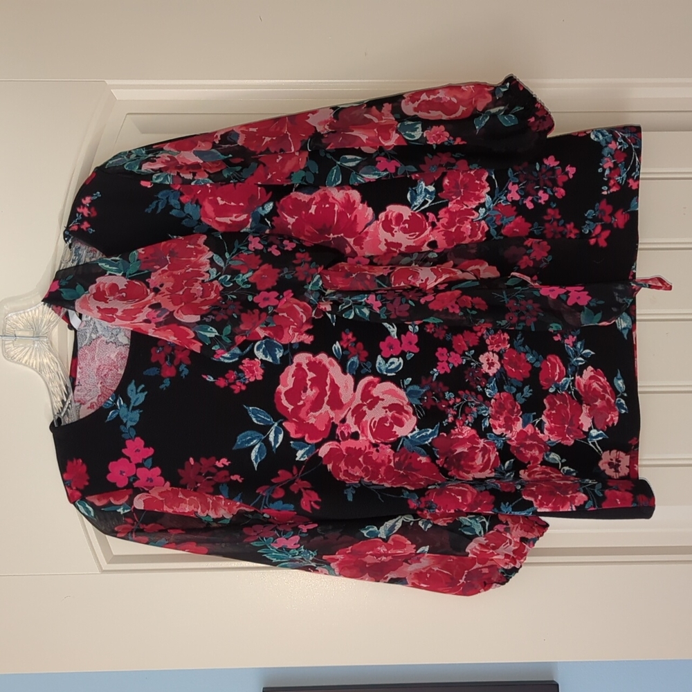 Elle Blouse and Scarf